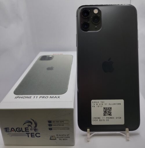 APPLE IPHONE 11 PROMAX 256GB FACTORY UNLOCKED