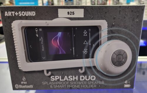 NEW ART+SOUND SPLASH DUO SPEAKER & OHONE HOLDERÂ