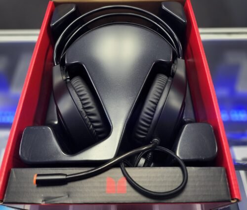 NEW MONSTER LED ON EAR GAMING HEADSET