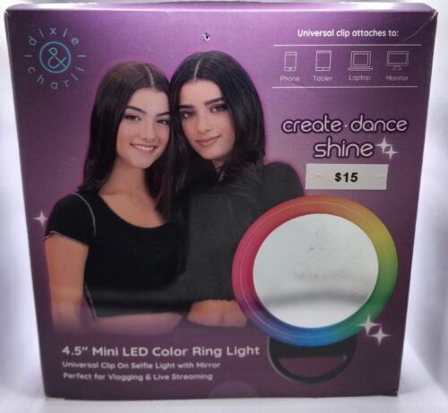 NEW 4.5 MINI LED COLOR RING LIGHTÂ
