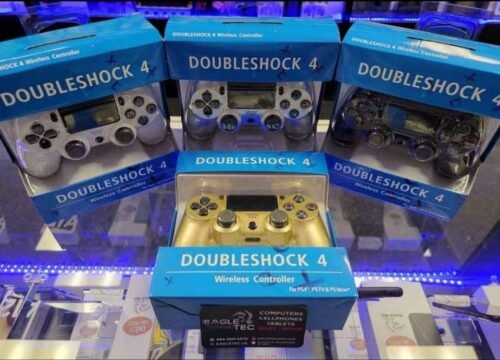 Brand new sealed box Doubleshock wireless ps4 controller