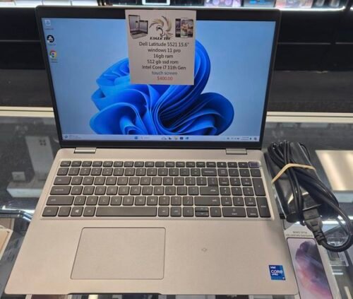 😍VERY POWERFUL DELL LATITUDE 16GB RAM CORE I7 11TH GEN TOUCH  😍