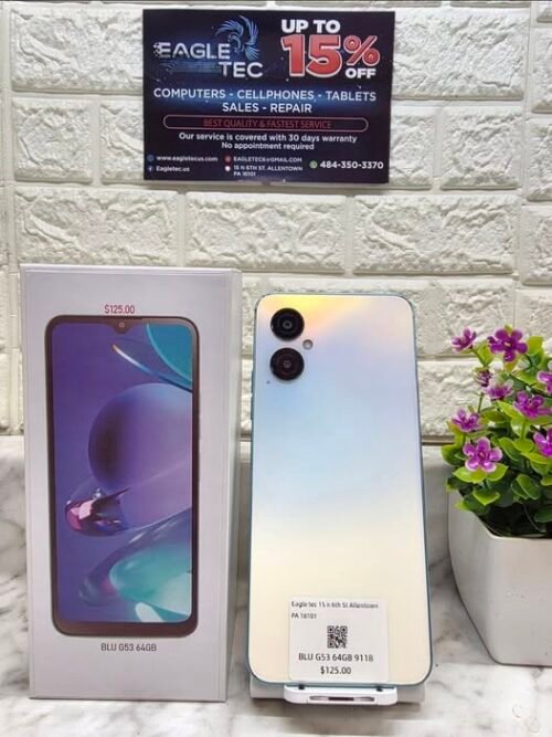 BLU 6.6 INCH 64GB STORAGE FACTORY UNLOCKED