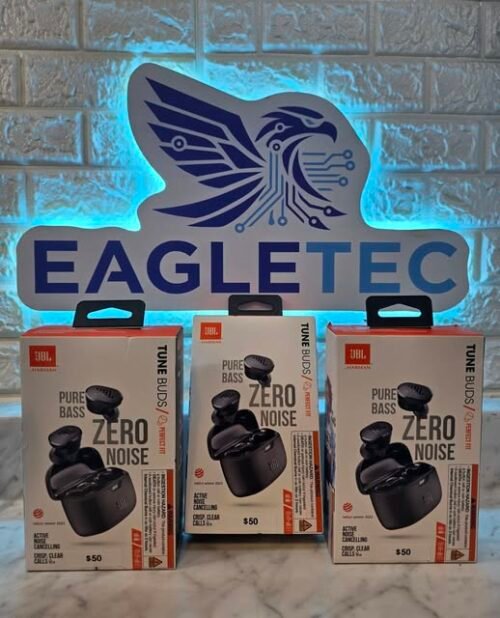 BRAND NEW JBL TUNE BUDS NOICE CANCELING HEADSETS